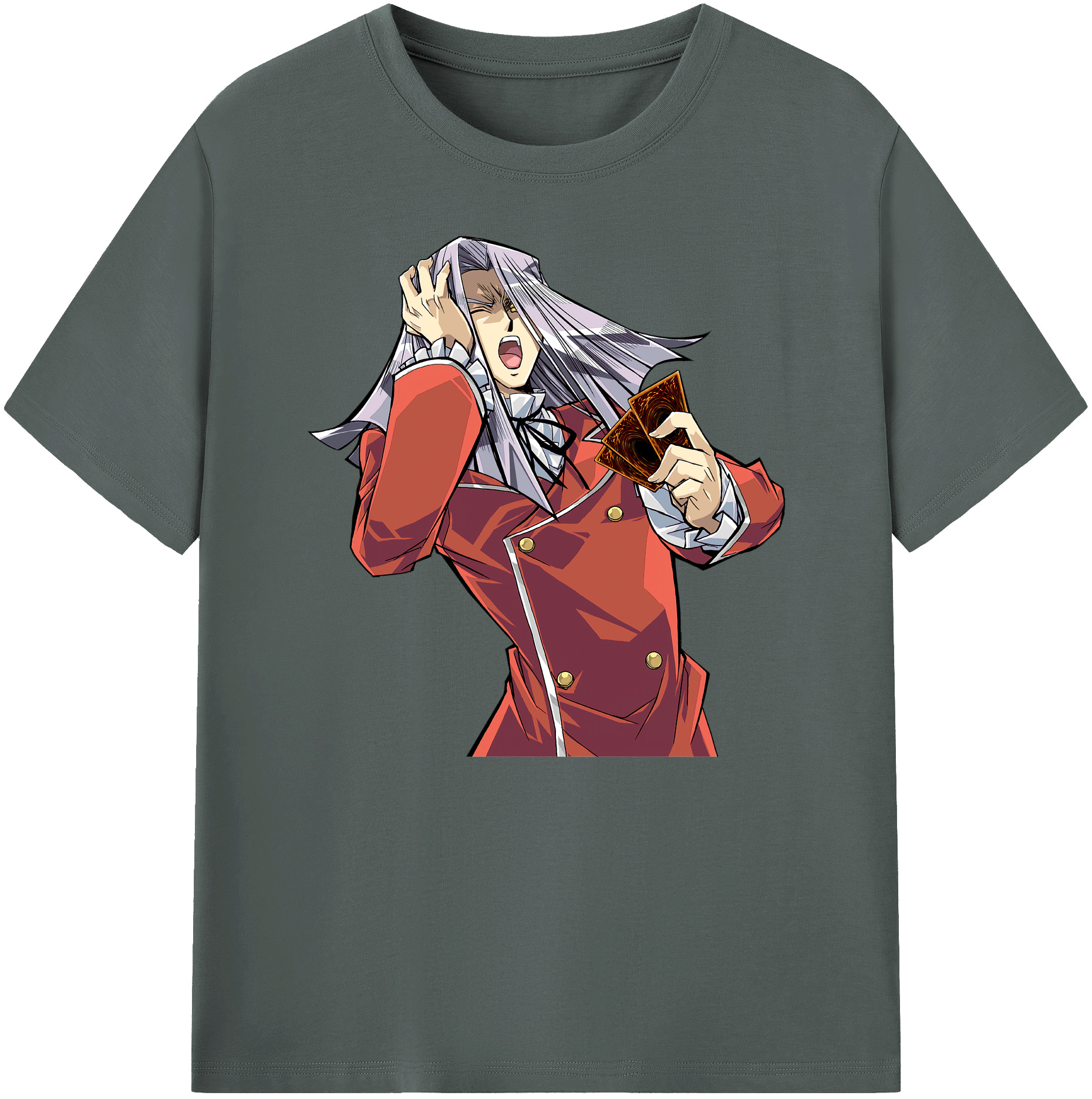 （画像用） 遊☆戯☆王 Yu-Gi-Oh! 綿100％ メンズ半袖Tシャツ｜肌触りやわらか＆通気性